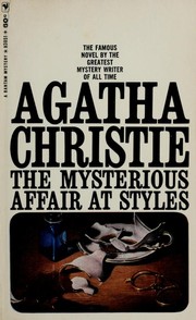 best books about Agathchristie The Mysterious Affair at Styles