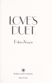 Cover of: Love's Duet (The Sanguinet Saga #4)