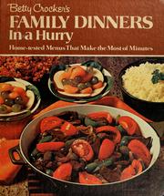 Cover of: Family dinners in a hurry