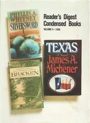 Cover of: Reader's Digest Condensed Books--Volume 4, 1986