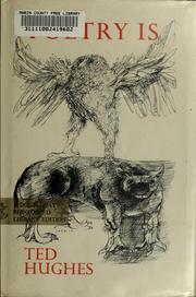 Cover of: Poetry is