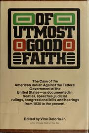 Cover of: Of utmost good faith