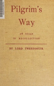 Cover of: Pilgrim's way: an essay in recollection