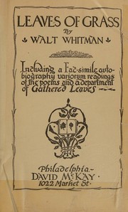 Cover of: Leaves of Grass