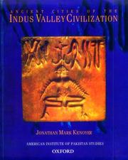 Cover of: Ancient cities of the Indus valley civilization