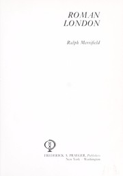 Cover of: Roman London