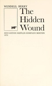 Cover of: The hidden wound