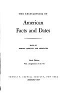 Cover of: The encyclopedia of American facts and dates