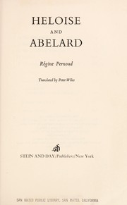 Cover of: Héloïse et Abélard