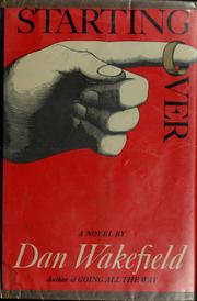 Cover of: Starting over