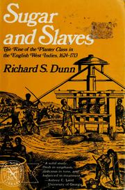 Cover of: Sugar and slaves