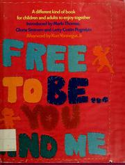 Cover of: Free to Be You and Me