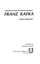 Cover of: Franz Kafka