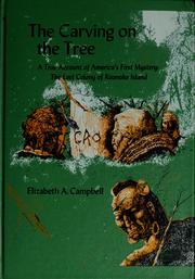 Cover of: The carving on the tree