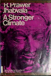 Cover of: A stronger climate