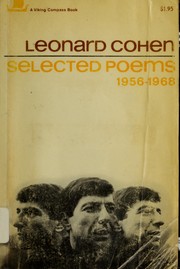 Cover of: Selected poems, 1956-1968