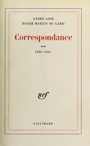 Cover of: Correspondence