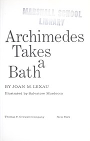 Cover of: Archimedes takes a bath