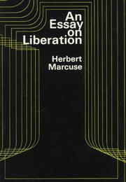 Cover of: An Essay on Liberation