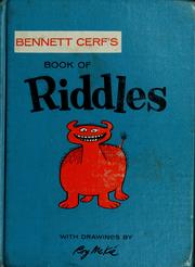 Cover of: Book of riddles