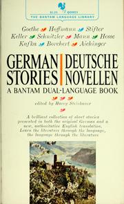 Cover of: German stories