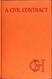 Cover of: A Civil Contract