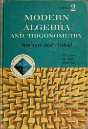 Cover of: Modern algebra