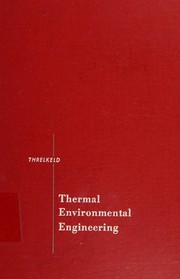 Cover of: Thermal environmental engineering