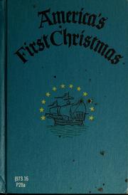 Cover of: America's first Christmas
