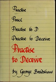 Cover of: Practise to deceive