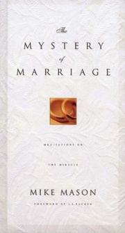 Cover of: Mystery of Marriage