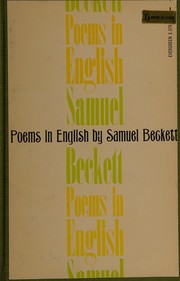 Cover of: Poems in English