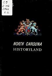 Cover of: Historic North Carolina