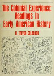 Cover of: The colonial experience