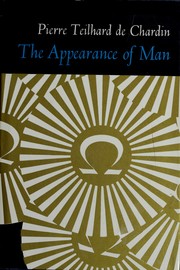 Cover of: The appearance of man