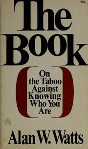 Cover of: The Book: on the taboo against knowing who you are