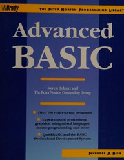 Cover of: Advanced BASIC