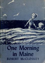 Cover of: One Morning in Maine