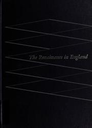 Cover of: The Renaissance in England