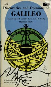 Cover of: Discoveries and opinions of Galileo