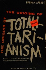 Cover of: The Origins of Totalitarianism