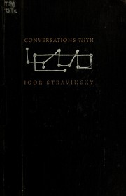 Cover of: Conversations with Igor Stravinsky
