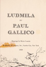 Cover of: Ludmila