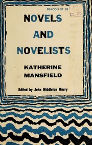 Cover of: Novels & novelists