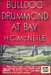 Cover of: Bulldog Drummond at bay
