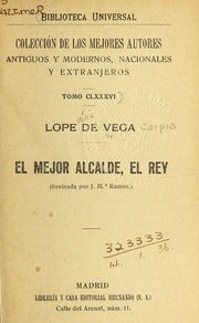 Cover of: El mejor alcalde, el rey