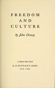 best books about john dewey Freedom and Culture