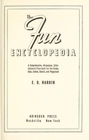 Cover of: The fun encyclopedia