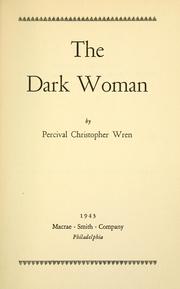 Cover of: The dark woman