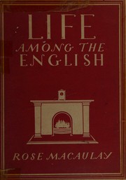 Cover of: Life among the English